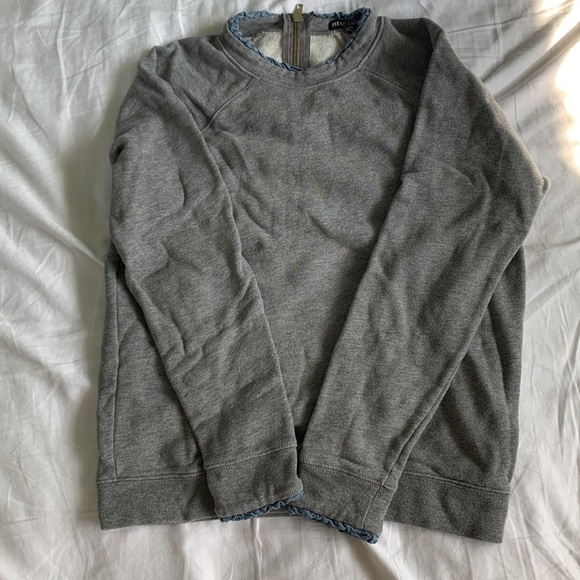 J. Crew Mercantile grey sweater size XS - Picture 2 of 9